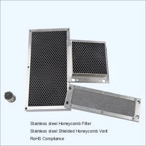 Bộ lọc tổ ong SS và Phòng thử nghiệm EMC Lỗ thông gió tổ ong được che chắn
